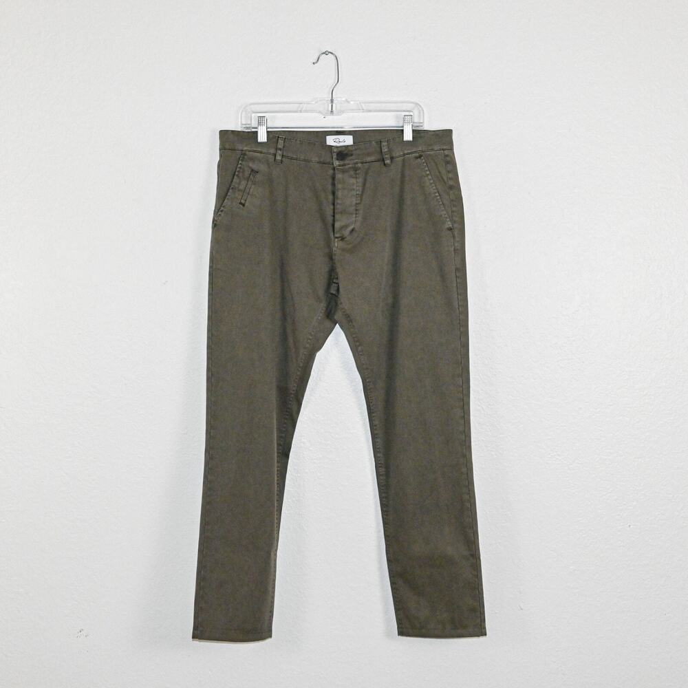 RAILS Men's Pants in Dark olive Green size 33